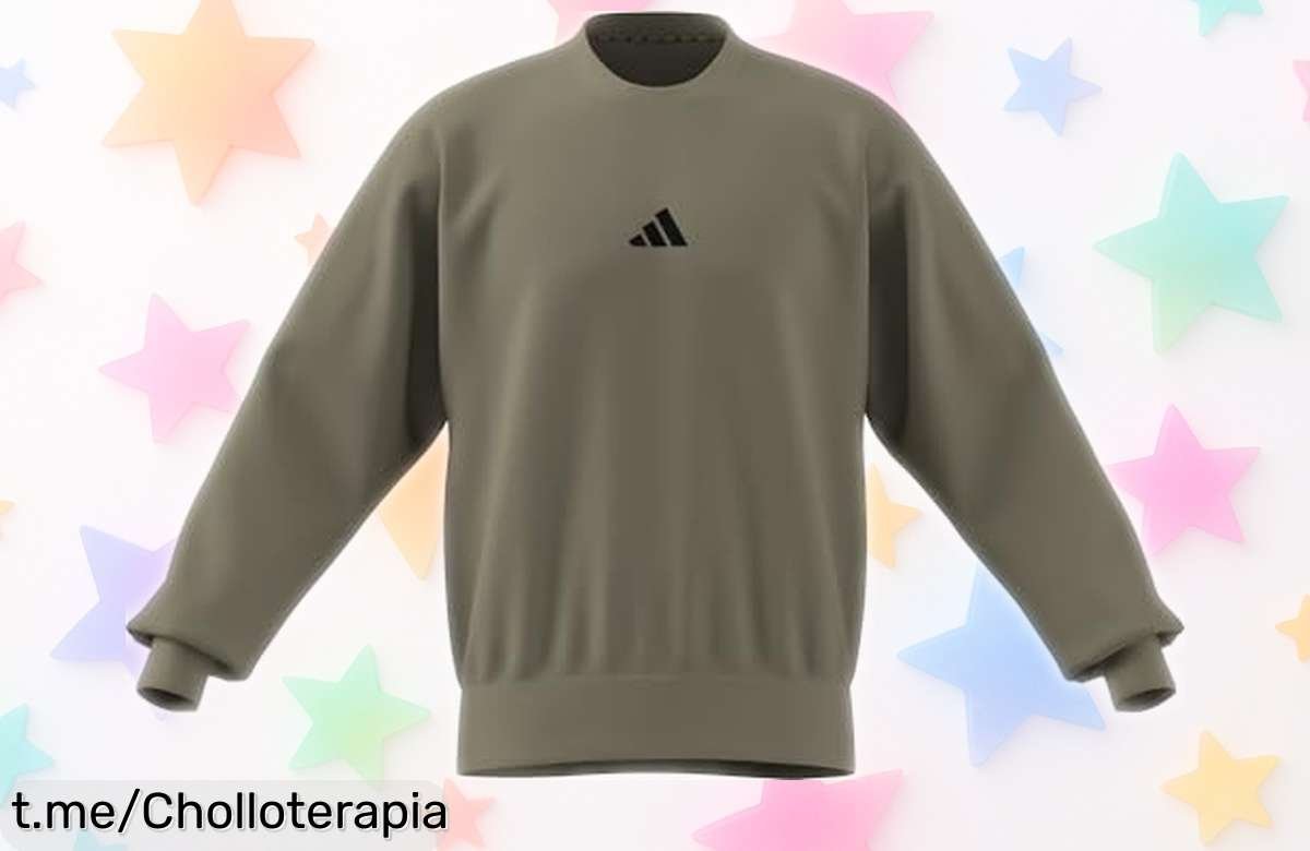 Sudadera adidas Uomo Essentials FEELCOZY a precio tirado, renueva tu armario con estilo clásico y moderno. ¡No pierdas la oportunidad de lucir increíble!