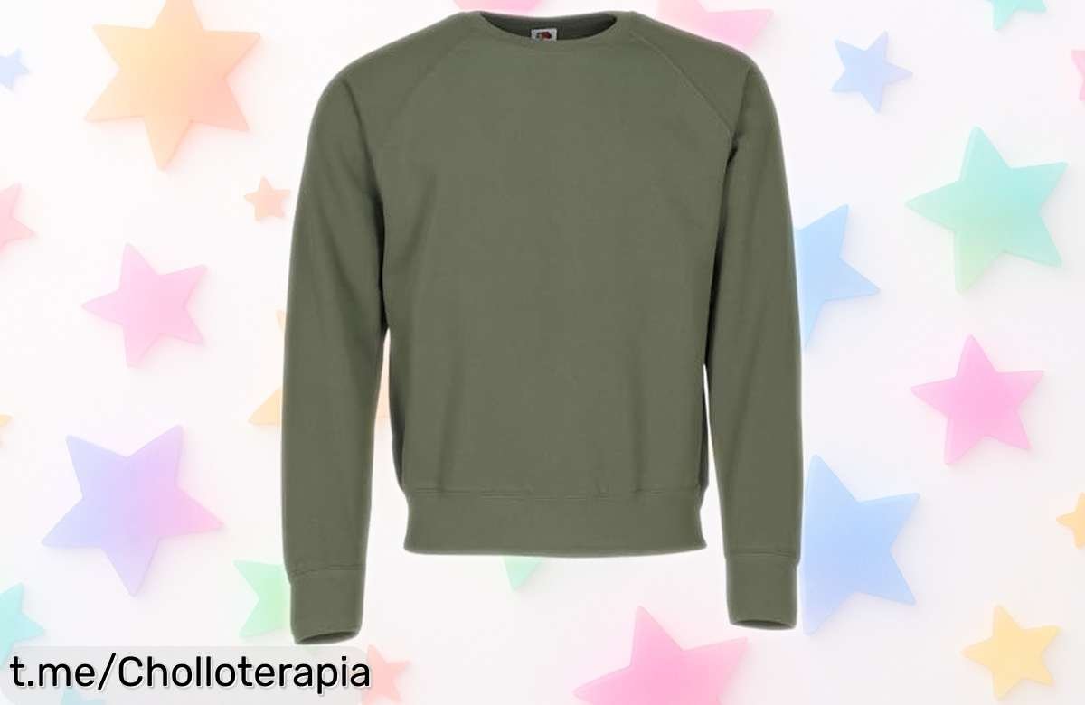 Sudadera clásica Fruit of the Loom con bolsa MyShirt de regalo, un ofertón irresistible que no te puedes perder ¡Tu mejor estilo a precio loco!