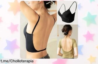 Sujeta tu look con este sujetador invisible sin costuras, perfecto para destacar bajo cualquier outfit y llévatelo a casa por un precio de escándalo, no te quedes sin el tuyo.