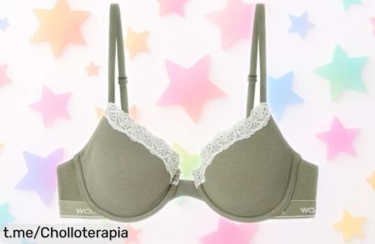 Sujetador clásico de Women’secret: precio loco en diseño elegante que sujeta genial todo el día, ¡no te lo pierdas y siente la comodidad con estilo ahora mismo!