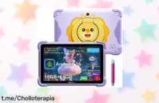 Tablet Blackview Link 1 Kids, la diversión a casi 9” en un ofertón que no puedes dejar pasar; ideal para juegos y vídeos sin complicaciones ¡Aprovecha ahora esta oportunidad única!