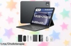Tablet Blackview Link 8 con teclado y stylus, potencia brutal y pantalla grande a un precio de risa; no te pierdas este chollazo para trabajar o divertirte ya mismo.