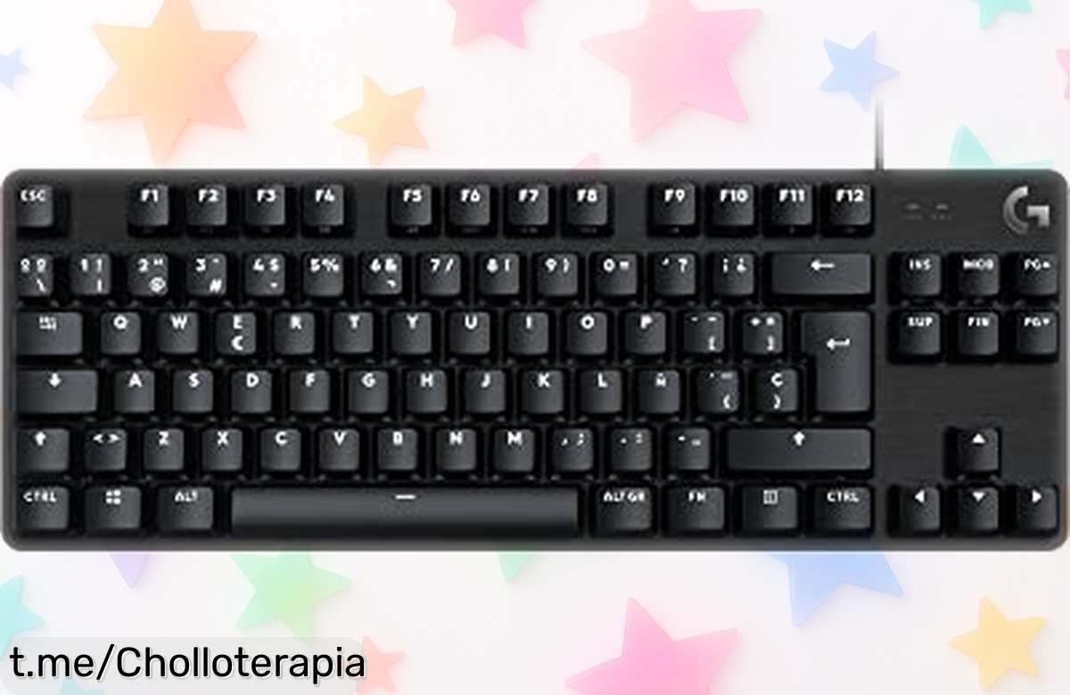 Teclado mecánico gaming Logitech G413 TKL SE, compacto y con teclas duras a un precio loco que te hará disfrutar cada partida como nunca antes. ¡No dejes escapar esta oferta!