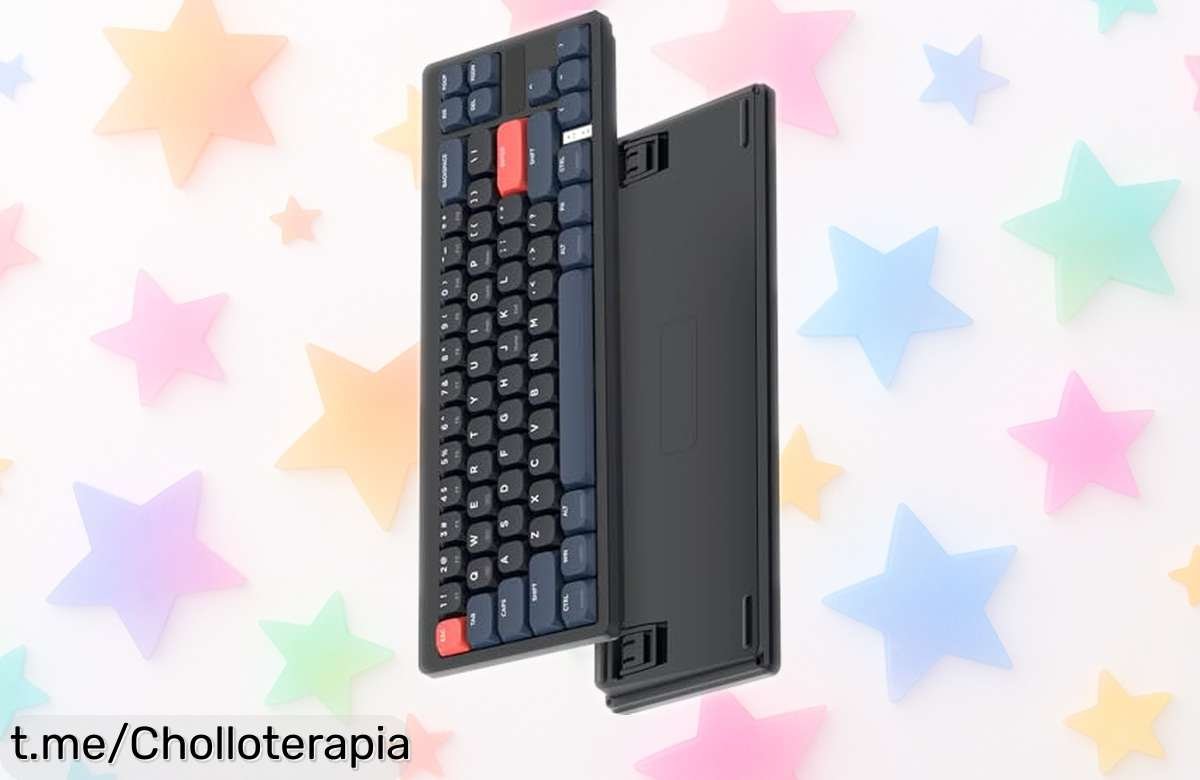 Teclado mecánico ultra fino MAGICREFINER RKL680, ¡una oferta increíble para gamers y oficinistas que no querrás dejar pasar!