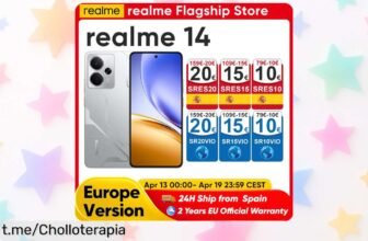 Teléfono Realme 14 5G de lujo con cámara OIS de 50MP y batería Titan que nunca te deja tirado, ¡aprovecha la caída del precio y disfruta al máximo cada día!