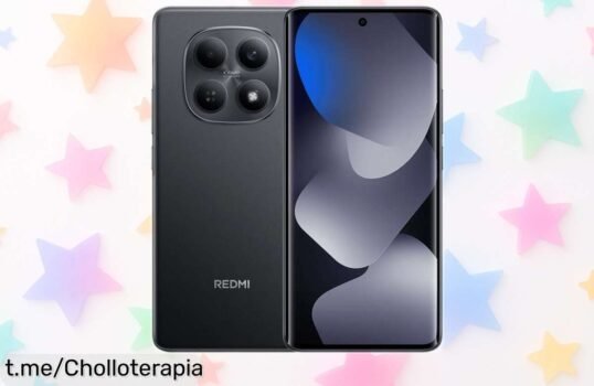 Teléfono móvil Xiaomi Redmi Note 15 con pantalla gigante y cámara de 108MP a un precio que quita el hipo, ¡no te pierdas este chollazo del día!