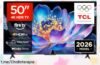 Televisor TCL 50V6D de 50” con imagen brutal y tecnología gaming a precio loco, no podrás creer lo que incluye. ¡Llévatelo ahora antes de quedarte sin él!