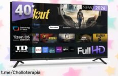 Televisor TD Systems de 40” con Tizen OS y Gaming Hub, ¡rebajado a un precio de escándalo! No te quedes sin disfrutar tus series y juegos favoritos.