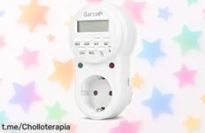 Temporizador digital Garza con 8 programas diarios y protección infantil, cae el precio ¡un ofertón que no puedes dejar pasar!