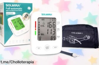 Tensiómetro digital de brazo para 2 usuarios, control fiable y práctico en casa a un precio loco que no se puede dejar pasar ¡Mide tu salud sin gastar más!