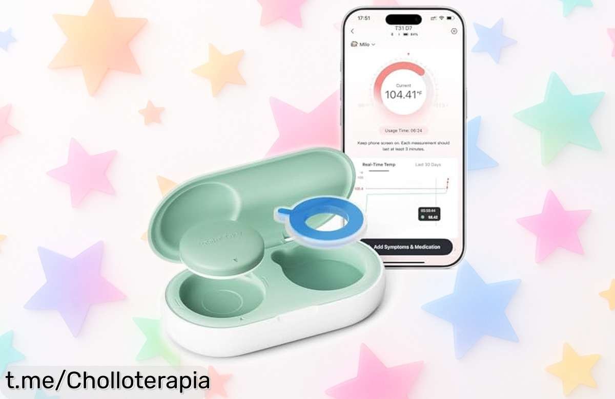 Termómetro de parche para bebés Momcozy TH003, la forma más rápida y suave de cuidar a tu pequeño ¡Consíguelo ya a un precio irreal que no olvidarás!