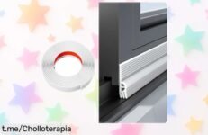 Tira autoadhesiva Veki Burlete para ventanas: ¡Sella polvo, agua y frío mientras silencia el ruido en tu hogar! No dejes pasar este chollazo que mejora tu confort.