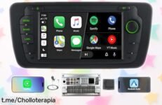 Transforma tu Seat Ibiza IV con esta radio IPS 7 que trae CarPlay y Android Auto, ¡aprovéchala ya antes de que se agote! Dale un nuevo ritmo a tus viajes.