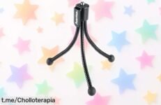 Trípode flexible compacto Hama: precio de ganga para tus fotos perfectas en cualquier lugar, ¡no dejes pasar esta oportunidad única y lleva tu creatividad al siguiente nivel!