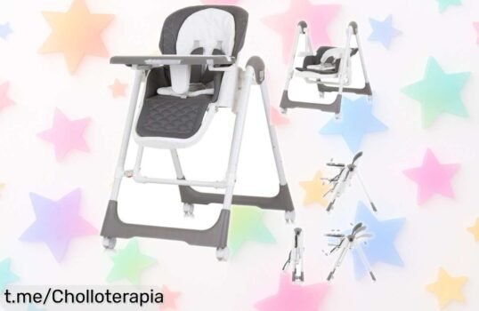 Trona-columpio 2 en 1 Chipolino Milk Shake, ¡sensación de ahorro con un precio brutal que quieres aprovechar ya! Haz feliz a tu bebé y consigue la tuya antes de que se agoten.