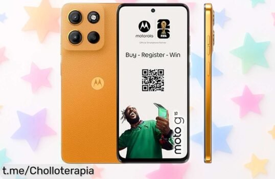 Un móvil Motorola Moto g15 con pantalla gigante y cámaras brutales a precio de risa, ¡aprovéchate antes de que se agote esta oferta increíble!