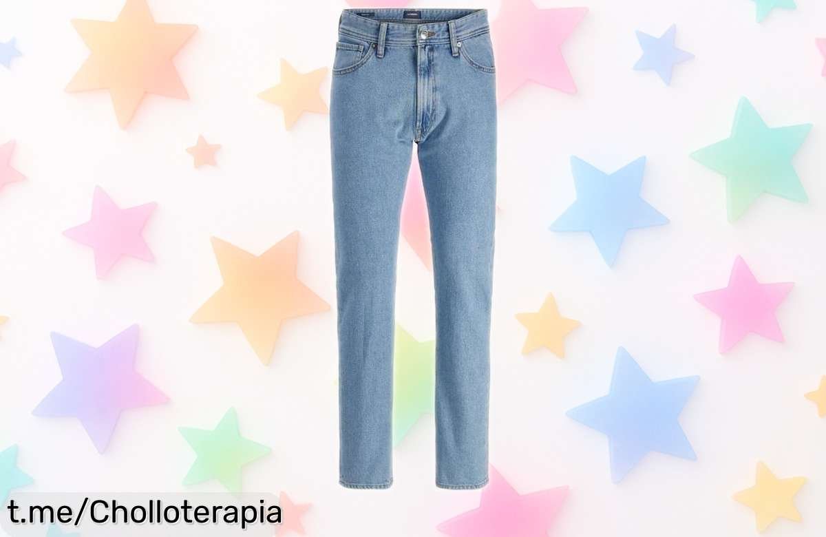 Vaqueros JJ REBEL Jrebryan, el chollo ideal que aguanta todo y combina con tu estilo, ¡aprovecha este precio de escándalo antes de que se acaben!