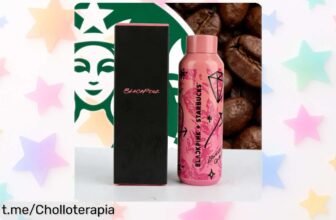 Vasito térmico portátil Starbucks x BlackPink de diseño graffiti súper molón, llévalo a todas partes ¡y no te pierdas este precio de ganga que te hará sonreír!