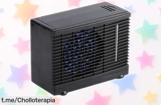 Ventilador portátil para coche Greensen: refresca tus viajes con agua helada y dos velocidades, ¡una oferta increíble que no querrás dejar pasar!
