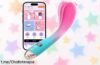 Vibrador para mujer con punta curva y control en app: ¡ofertón silencioso que despierta tu placer donde quiera que estés! No dejes pasar este chollo inesperado.