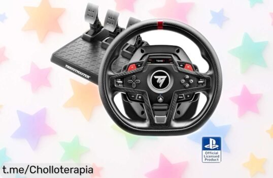 Volante de carreras Thrustmaster T248R con pedales magnéticos a un precio increíble, la precisión que buscabas para vivir la emoción al máximo ¡No lo dejes pasar!