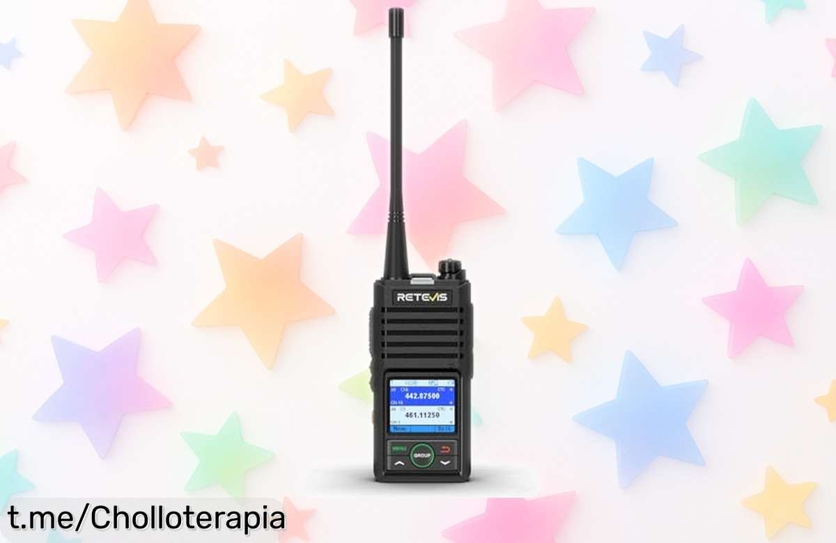 Walkie talkie Retevis RB658 que te permite hablar sin interrupciones y con 18 horas de batería ¡No dejes pasar este ofertón! La comunicación clara nunca fue tan accesible.