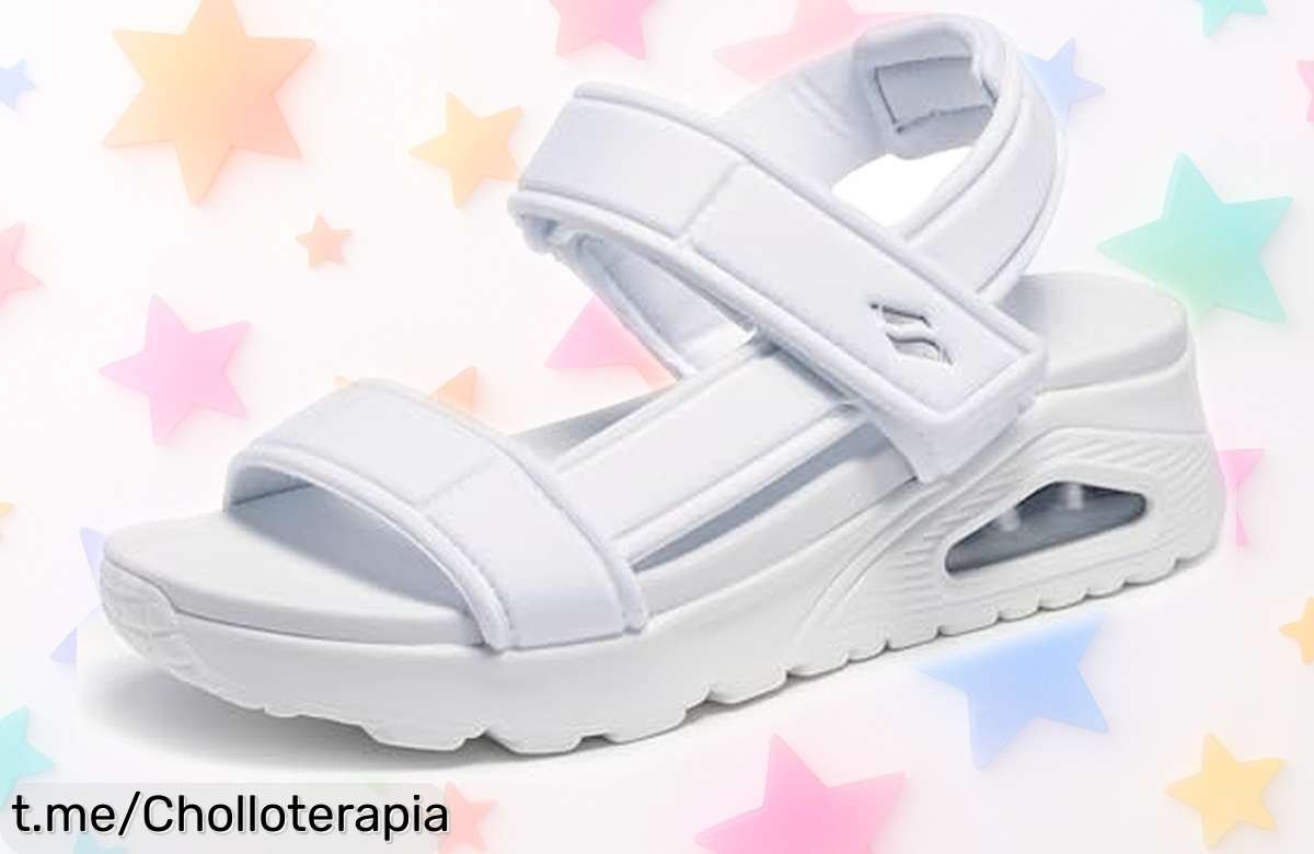 Zapas de mujer Skechers Uno con amortiguación increíble y correa ajustable: El chollo que hará que tus pasos sean un placer, ¡piensa rápido antes de quedarte sin las tuyas!
