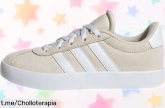 Zapas de niño Adidas VL Court 3.0 con diseño infalible y máxima amortiguación a precio loco, ¡no te pierdas este ofertón que hará sonreír a tu pequeño!
