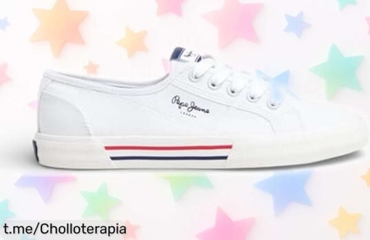 Zapatillas Pepe Jeans Brady Basic con diseño bicolor y suela antideslizante; ¡aprovéchate de este precio loco antes de que se acaben!