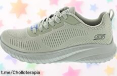 Zapatillas Skechers Bobs Squad Chaos Face Off con suela flexible a un precio loco, siente la libertad en cada paso. ¡No dejes pasar este ofertón!
