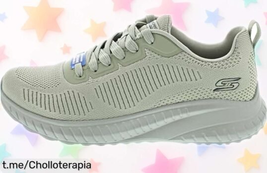Zapatillas Skechers Bobs Squad Chaos Face Off con suela flexible a un precio loco, siente la libertad en cada paso. ¡No dejes pasar este ofertón!