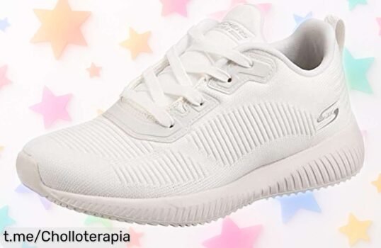 Zapatillas Skechers Bobs Squad Tough Talk con precio regalado y estilo casual que harán sonreír tus pies, ¡aprovéchalas antes de que se acaben!