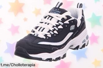 Zapatillas Skechers D'Lites Biggest Fan para mujer a un precio loco, perfectas para seguir tu ritmo diario con estilo. ¡Aprovecha este chollo y dale alegría a tus pies!