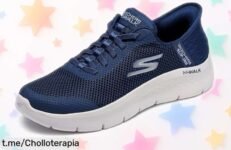 Zapatillas Skechers GO Walk Flex Grand Entry a un precio tirado, disfruta del confort y sal pitando con cada paso. ¡No dejes pasar esta oferta única!