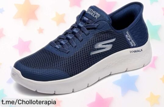Zapatillas Skechers GO Walk Flex Grand Entry a un precio tirado, disfruta del confort y sal pitando con cada paso. ¡No dejes pasar esta oferta única!