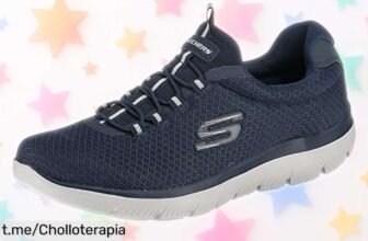 Zapatillas Skechers Summits 52811 a precio de locura: perfecta sujeción y comodidad extrema, ¡aprovecha este ofertón antes que se agoten!