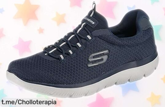 Zapatillas Skechers Summits 52811 a precio de locura: perfecta sujeción y comodidad extrema, ¡aprovecha este ofertón antes que se agoten!