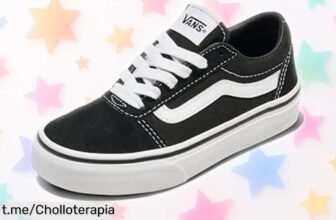 Zapatillas Vans Ward para peques, el super chollo que aguanta todo el día sin resbalar. ¡No dejes pasar esta oferta increíble y hazles sonreír ya!
