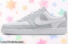 Zapatillas bajas Nike Court Vision Low para hombre, estilo clásico que mejora con el tiempo y ahora a precio de ganga; no dejes pasar esta opción única para lucir impecable.