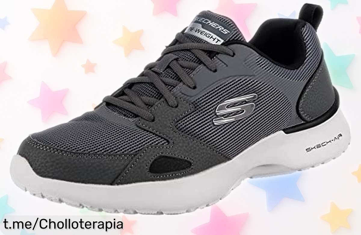 Zapatillas de deporte Skechers SKECHAIR DYNAMIGHT VENTURIK, ¡amortiguación increíble y estilo espectacular a un precio loco que te hará saltar de alegría!
