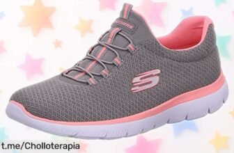 Zapatillas de mujer Skechers Summits, un chollo increíble con diseño moderno que te acompañará todo el día; ¡aprovecha esta oferta y dale a tus pies la felicidad que merecen!