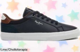 Zapatillas de piel Pepe Jeans Tribunal Kenton, el básico resistente que nunca pasa de moda y ahora a un precio rebajado que no querrás dejar escapar. ¡Hazlas tuyas ya!