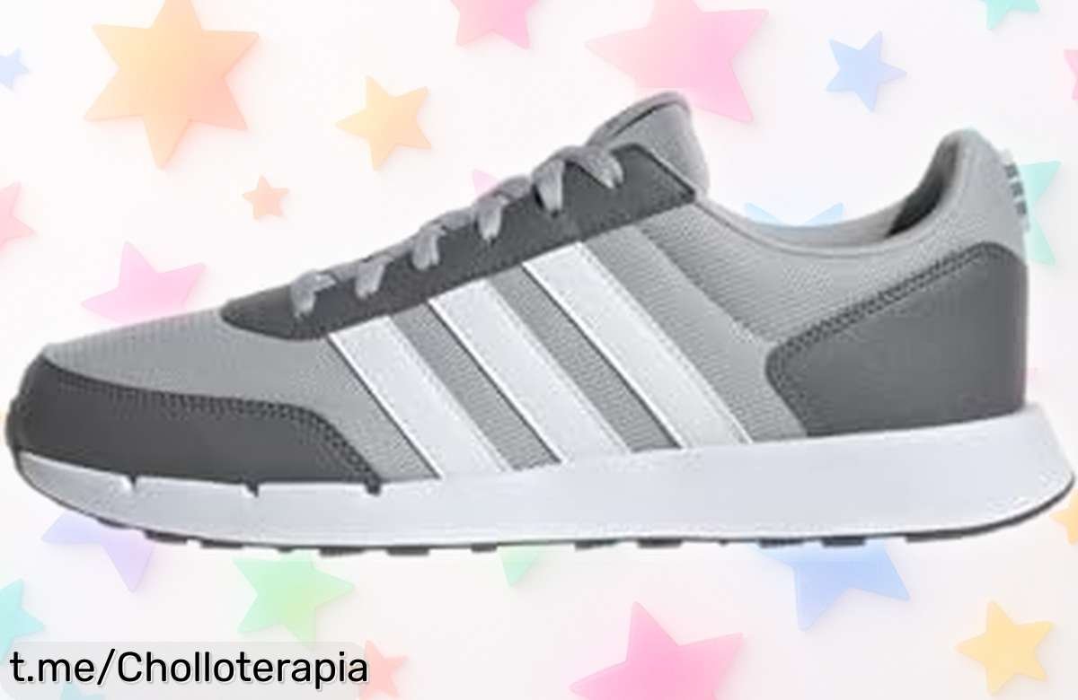 Zapatillas de running adidas Run 50s para adulto, un ofertón irresistible que potencia cada paso y te invita a no parar. ¡Hazte con ellas antes de que se acaben!