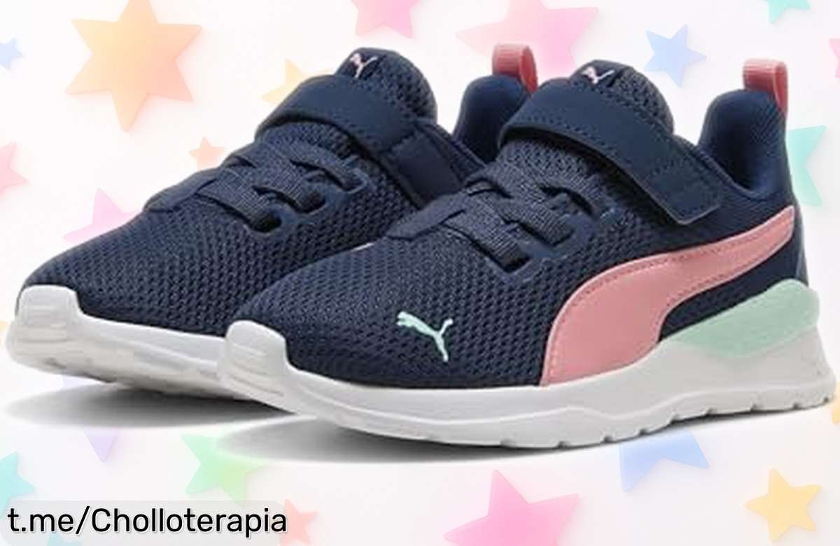 Zapatillas de running unisex PUMA Anzarun Lite Ac Ps, caídas de precio increíbles que tu peque necesita para correr y jugar con estilo ¡No te las puedes perder!