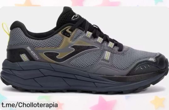 Zapatillas de trekking Joma Shock 2522 a precio de escándalo: resistencia y aventura al alcance de tu mano, ¡no te quedes sin las tuyas antes que se agoten!