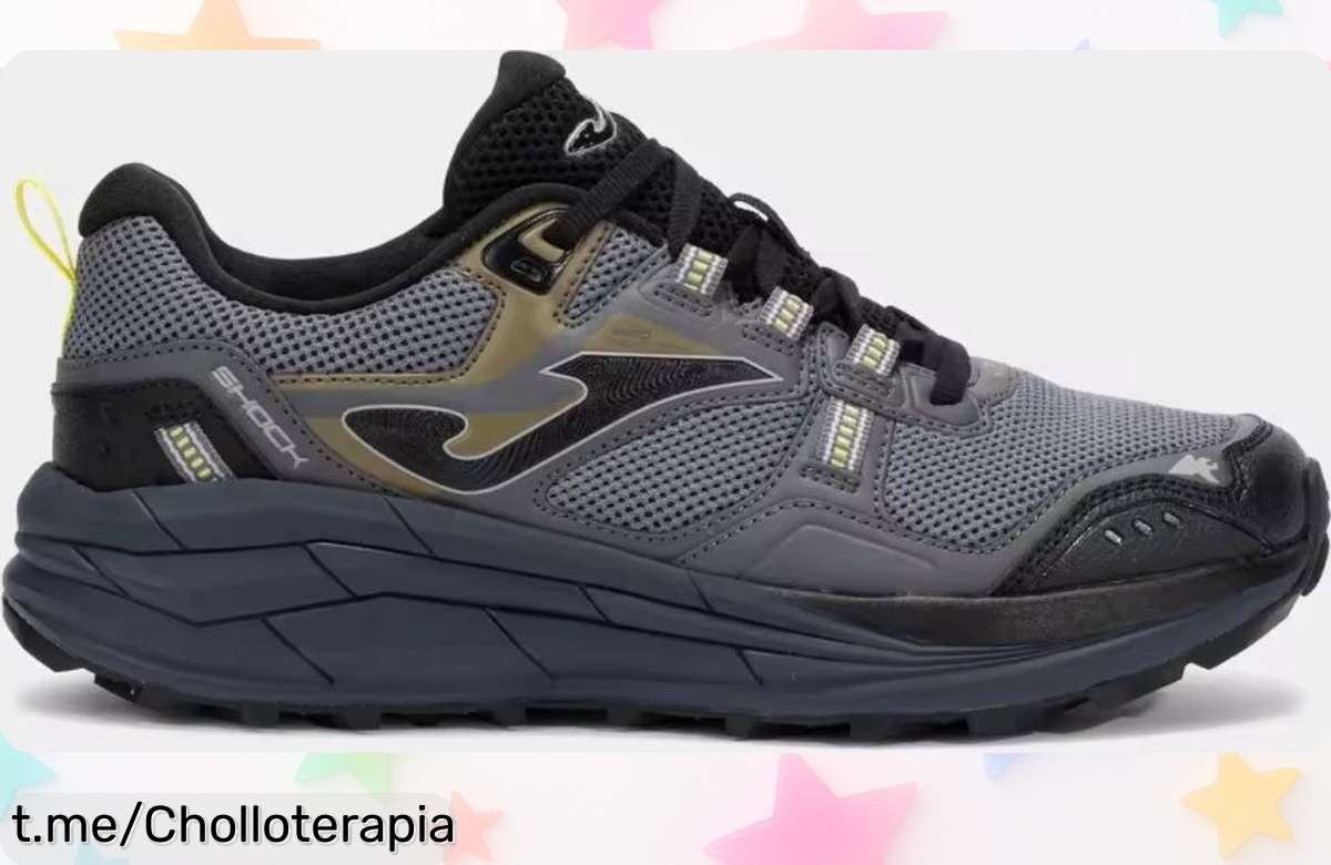 Zapatillas de trekking Joma Shock 2522 a precio de escándalo: resistencia y aventura al alcance de tu mano, ¡no te quedes sin las tuyas antes que se agoten!