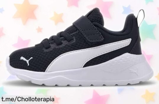 Zapatillas infantiles PUMA Anzarun Lite: super chollo ligeras y resistentes que tus peques no querrán quitarse, ¡aprovecha este ofertón de locos antes que se acaben!