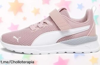 Zapatillas infantiles PUMA Anzarun para primeros pasos, un chollazo que hará sonreír a tus peques mientras juegan y exploran sin marcas en casa. ¡No te quedes sin ellas!