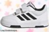 Zapatillas para bebés adidas Tensaur con velcro, ¡super chollo que hará sonreír a tu pequeño y cuidará su piecito como nunca antes! Aprovecha este ofertón antes de que se acaben.