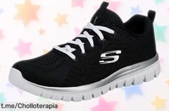 Zapatillas para mujer Skechers Graceful Get Connected, elegancia y confort a precio de escándalo ¡Aprovecha esta ocasión única antes de que se agoten!